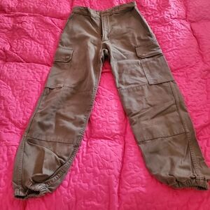 Nasty Gal Olive Cargo Pants